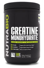 Load image into Gallery viewer, NutraBio Labs Creatine Monohydrate 500g