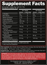 Load image into Gallery viewer, Primeval Labs Mega Pre Black