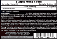 Load image into Gallery viewer, APS Creatine Creapure 500g