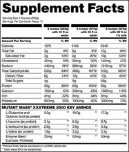 Load image into Gallery viewer, Mutant Mass XXXTREME 2500 7bs