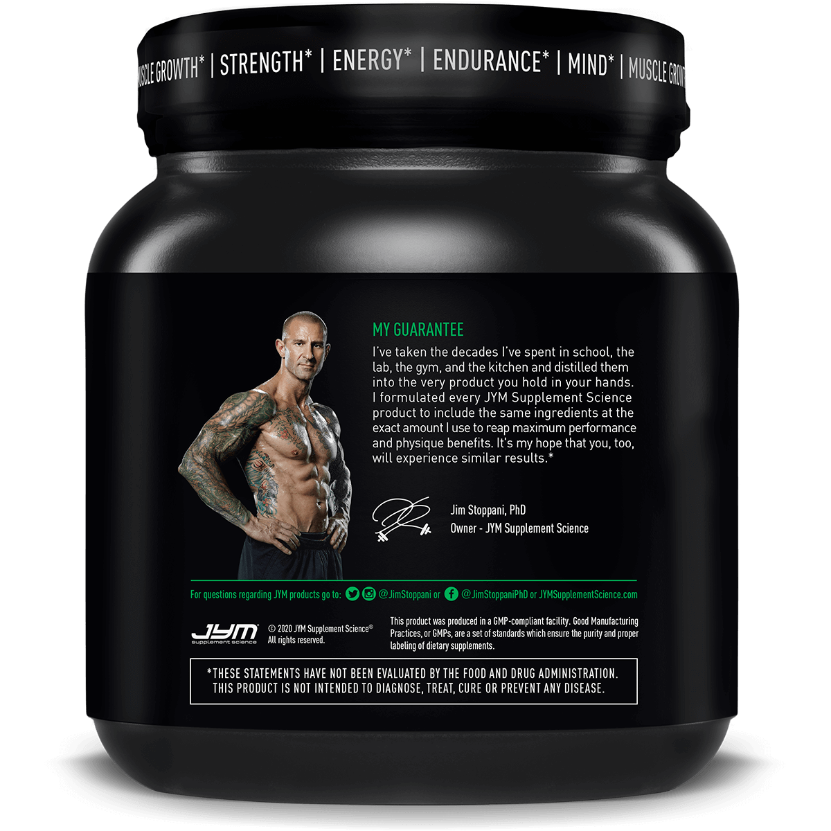 Pre JYM 500g PremiumSupps