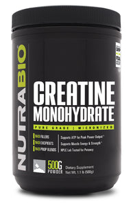 NutraBio Labs Creatine Monohydrate 500g